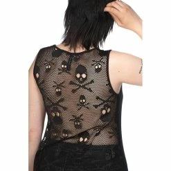 Banned Alternative Gothbottom Tank Top - Skull Throw 5 Banned Alternative Gothbottom Tank Top - Skull Throw -KILLSTAR - shop banned alternative gothbottom tank top skull throw 13