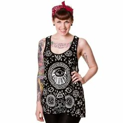 Banned Tank Top Pentagram Vest