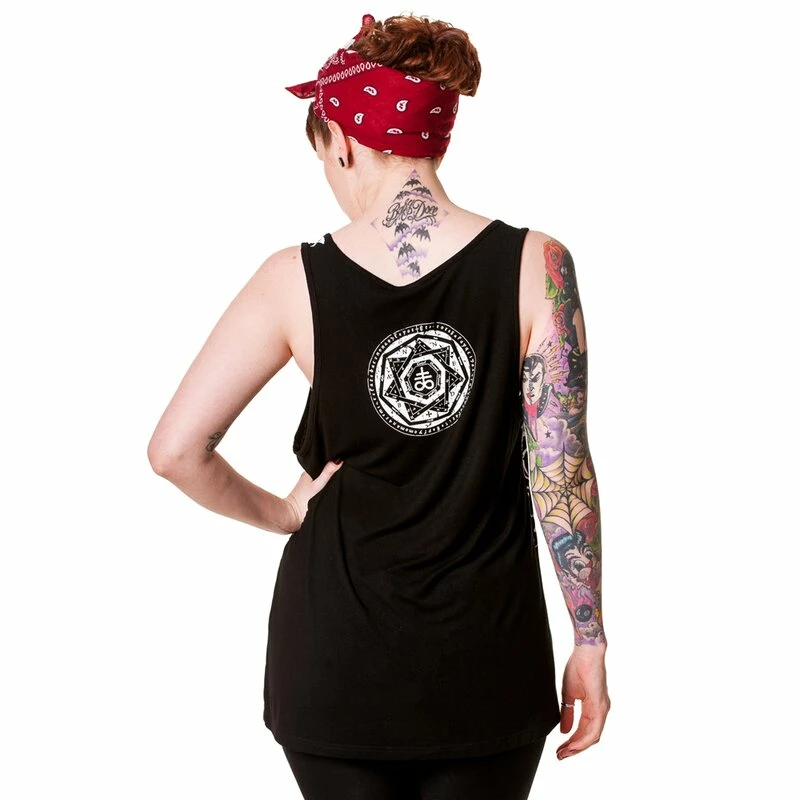 Banned Tank Top Pentagram Vest 2 Banned Tank Top Pentagram Vest - Image 2
