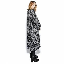 Blackcraft Cult Kimono - Dream State Duster -KILLSTAR - shop blackcraft cult kimono dream state duster 14