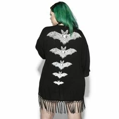 Blackcraft Cult Kimono - Release The Bats -KILLSTAR - shop blackcraft cult kimono release the bats 13