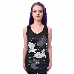 Cupcake Cult Ladies' Tank Top - Good Cat Bad Cat