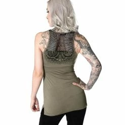 Hyraw Ladies' Tank Top - Ornament -KILLSTAR - shop hyraw ladies tank top ornament3