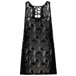 Jawbreaker Laceback Tank Top - Do No Evil -KILLSTAR - shop jawbreaker laceback tank top do no evil 14