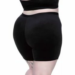 Killstar Bike Shorts - Moon Cycle Black -KILLSTAR - shop killstar bike shorts moon cycle black4