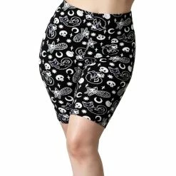 Killstar Bike Shorts - Purr Off Black