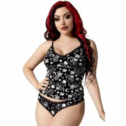 Killstar Camisole - Purr Off Cami Black
