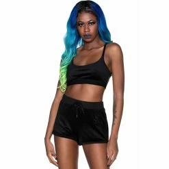 Killstar Crop Top - Just Cropped Black