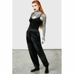 KILLSTAR Jogging Pants - Arachno Rest -KILLSTAR - shop killstar jogging pants arachno rest4