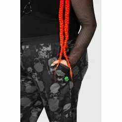 KILLSTAR Jogging Pants - Tzompantli -KILLSTAR - shop killstar jogging pants tzompantli4