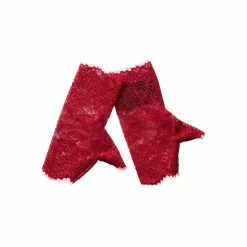 Killstar Lace Gloves - Embrace The Night Scarlet -KILLSTAR - shop killstar lace gloves embrace the night scarlet4