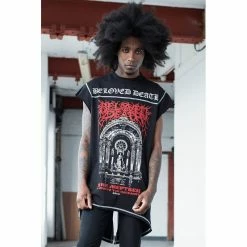 Killstar Longline Tank Top - Beloved -KILLSTAR - shop killstar longline tank top beloved 14