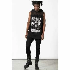 Killstar Longline Tank Top - Companion -KILLSTAR - shop killstar longline tank top companion 14