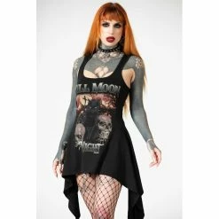 Killstar Longline Tank Top - Full Moon -KILLSTAR - shop killstar longline tank top full moon 15