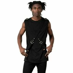 Killstar Longline Tank Top - Overtaker