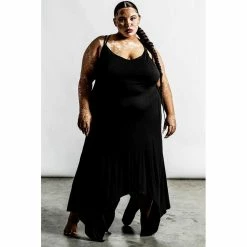 Killstar Lounge Dress - Long Nights Slip Dress 9 Killstar Lounge Dress - Long Nights Slip Dress -KILLSTAR - shop killstar lounge dress long nights slip dress4