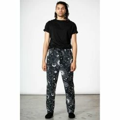 KILLSTAR Lounge Pants - Corvus -KILLSTAR - shop killstar lounge pants corvus5