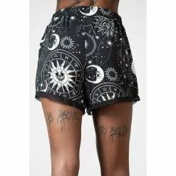 KILLSTAR Lounge Shorts - Cosmos -KILLSTAR - shop killstar lounge shorts colgos 14