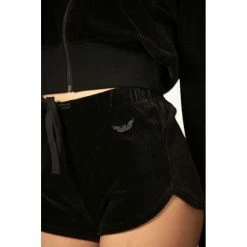 KILLSTAR Lounge Shorts - Laid To Rest -KILLSTAR - shop killstar lounge shorts laid to rest 13