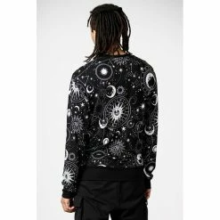 KILLSTAR Lounge Sweatshirt - Corvus -KILLSTAR - shop killstar lounge sweatshirt corvus6