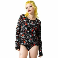 Killstar Lounge Top - Gnomies Long Sleeve