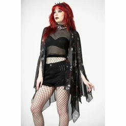 Killstar Morning Robe - Fairy Moss Cover Up -KILLSTAR - shop killstar morning robe fairy moss cover up3