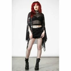 Killstar Morning Robe - Fairy Moss Cover Up -KILLSTAR - shop killstar morning robe fairy moss cover up5