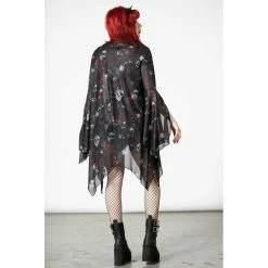 Killstar Morning Robe - Fairy Moss Cover Up -KILLSTAR - shop killstar morning robe fairy moss cover up6