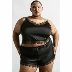 Killstar Pyjama Set - Lace Of Spades 9 Killstar Pyjama Set - Lace Of Spades -KILLSTAR - shop killstar pyjama set lace of spades 14