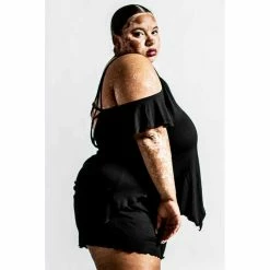 Killstar Pyjama Set - Rest Her Soul -KILLSTAR - shop killstar pyjama set rest her soul 15