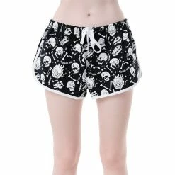 KILLSTAR - shop 7 Killstar Pyjama Shorts - Drowsy