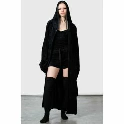 KILLSTAR Robe - Webbed -KILLSTAR - shop killstar robe webbed5