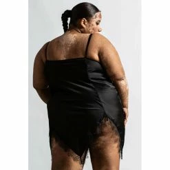 Killstar Sleep Dress - Fatal Farewell Nightdress -KILLSTAR - shop killstar sleep dress fatal farewell nightdress4