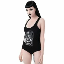 KILLSTAR - shop -KILLSTAR - shop killstar sleep shirt hex repeat vest2