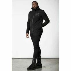 Killstar Sweater - Down N Out Sports Hoodie -KILLSTAR - shop killstar sweater down n out sports hoodie3