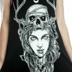 Killstar Tank Dress - Moon Magic -KILLSTAR - shop killstar tank dress moon magic3