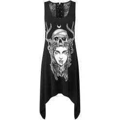 Killstar Tank Dress - Moon Magic -KILLSTAR - shop killstar tank dress moon magic5