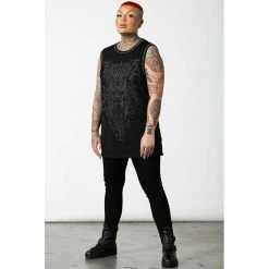 Killstar Tank Top - Knockdown Mesh Vest -KILLSTAR - shop killstar tank top knockdown mesh vest 13