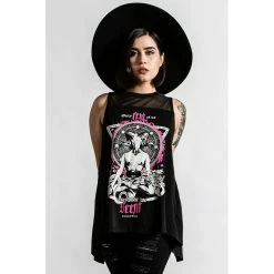 Killstar Tank Top - Meditate Vest -KILLSTAR - shop killstar tank top meditate vest 13