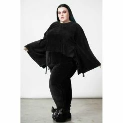 KILLSTAR Tunic Top - Ghastly Dreams Batwing -KILLSTAR - shop killstar tunic top ghastly dreams batwing3