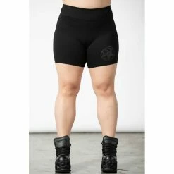 Killstar Workout Shorts - Bad Dream -KILLSTAR - shop killstar workout shorts bad dream 14