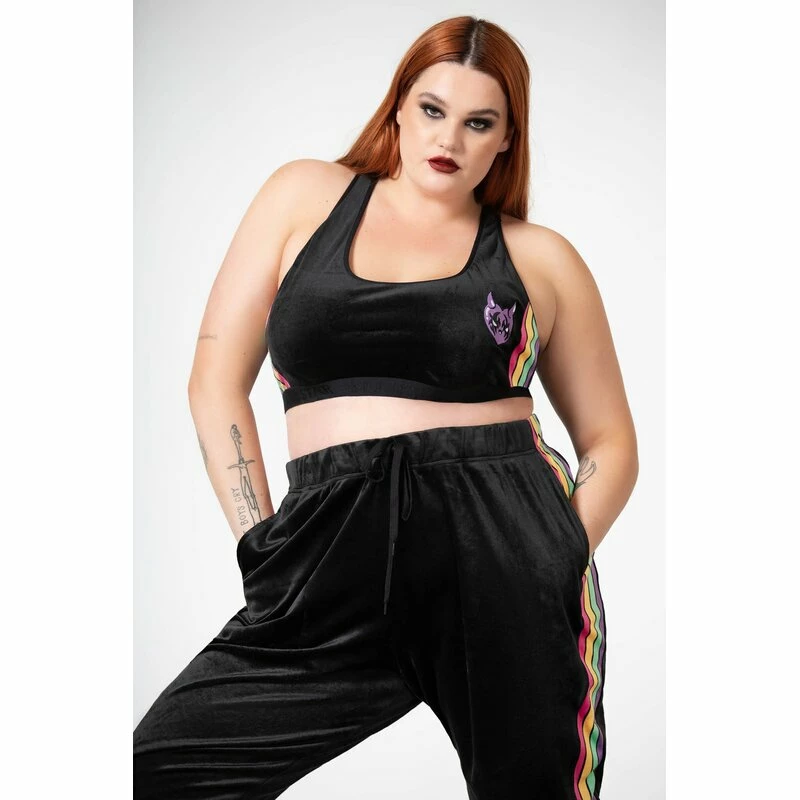 Killstar Workout Top - Groovy Bralet 2 Killstar Workout Top - Groovy Bralet - Image 2