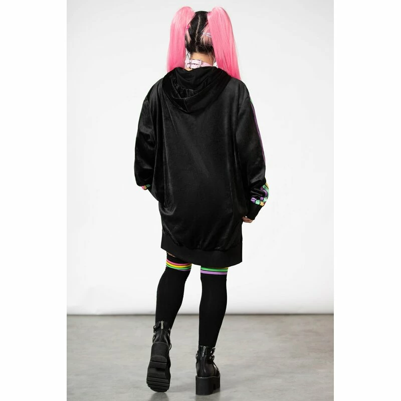 Killstar Zip Jacket - Lounge Wizard Hoodie 3 Killstar Zip Jacket - Lounge Wizard Hoodie - Image 3