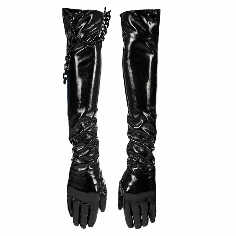Punk Rave Gloves - Fyre 3 Punk Rave Gloves - Fyre - Image 3