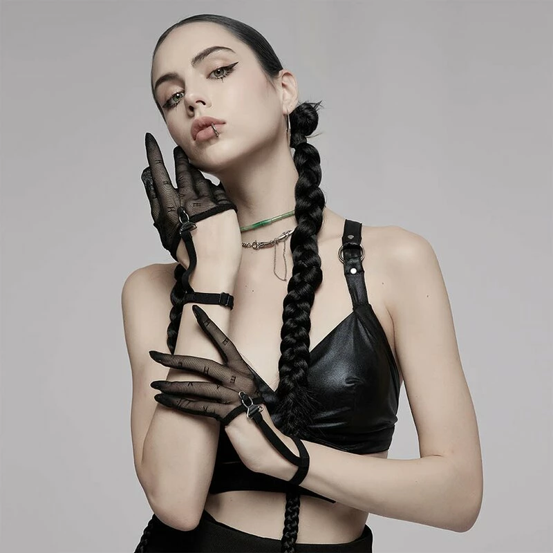 Punk Rave Gloves - Whispers 1 Punk Rave Gloves - Whispers