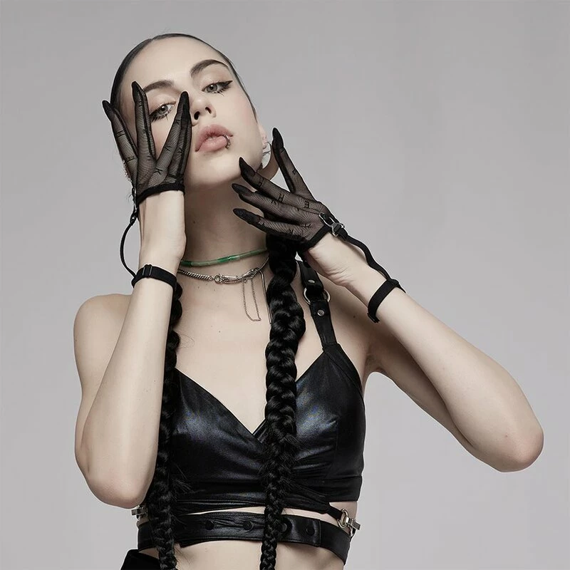 Punk Rave Gloves - Whispers 2 Punk Rave Gloves - Whispers - Image 2