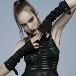 Punk Rave Gloves - Widow's Poison