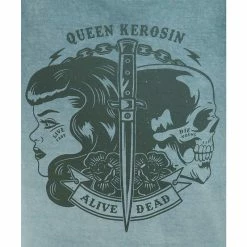Queen Kerosin Tank Top - Alive Dead 7 Queen Kerosin Tank Top - Alive Dead -KILLSTAR - shop queen kerosin tank top alive dead 14