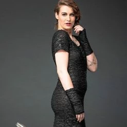 Queen Of Darkness Gloves - Burned 5 Queen Of Darkness Gloves - Burned -KILLSTAR - shop queen of darkness gloves burned3