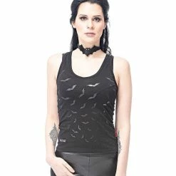 KILLSTAR - shop 25 Queen Of Darkness Tank Top - Bats